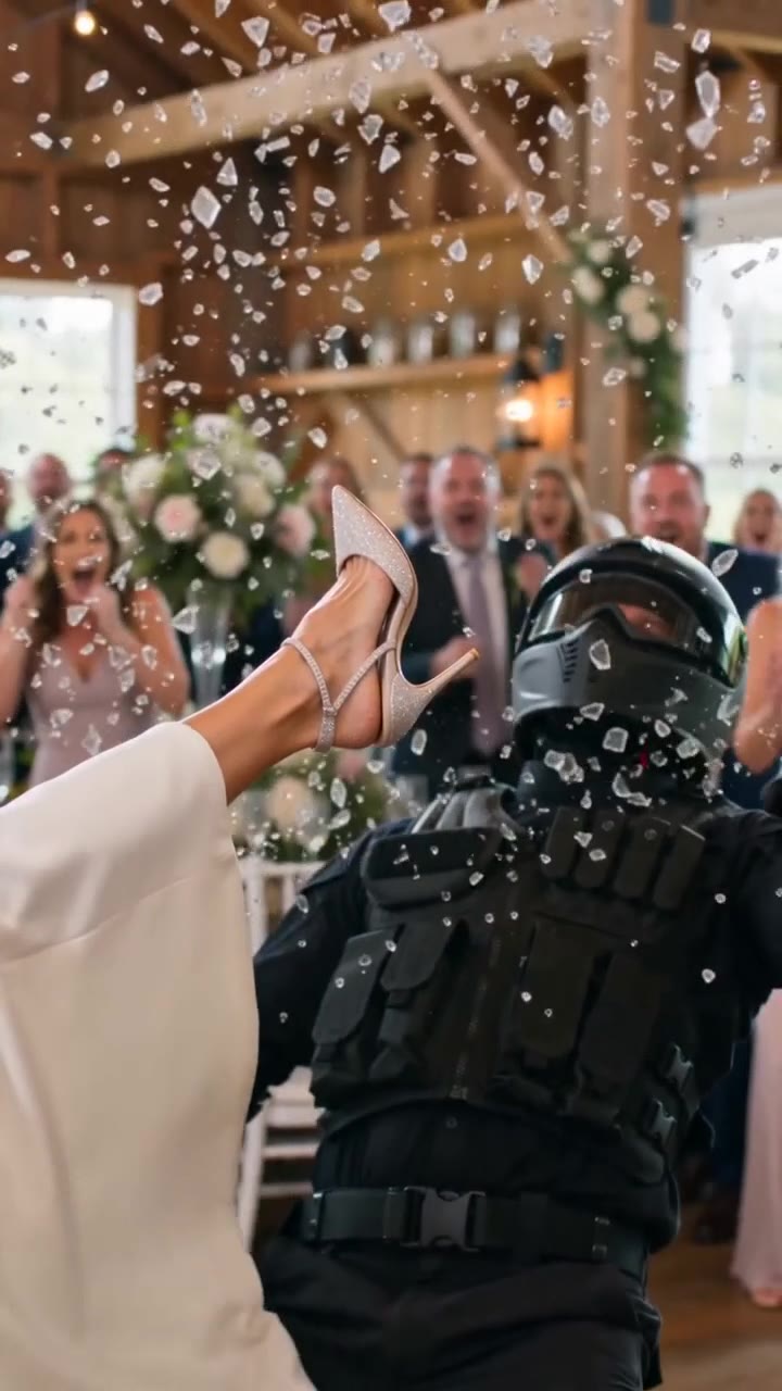 When Masked Men Crashed Her Wedding, The Bride Revealed Her Lethal Hidden Past