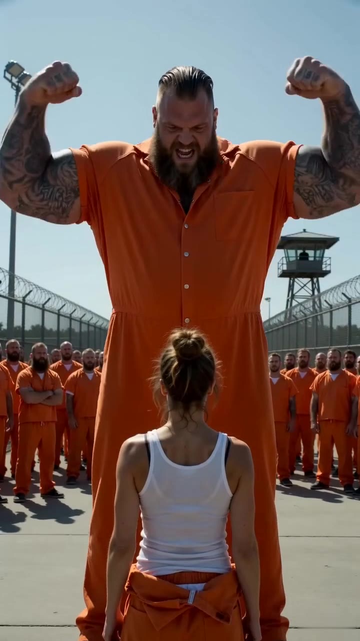 When the Yard's Most Feared Inmate Tried to Break Me, My Secret Silenced Him