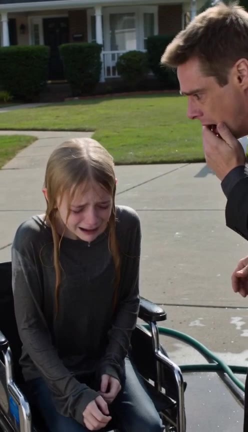 My Wife Sprayed My Paralyzed Daughter with a Hose, Then the Impossible Happened