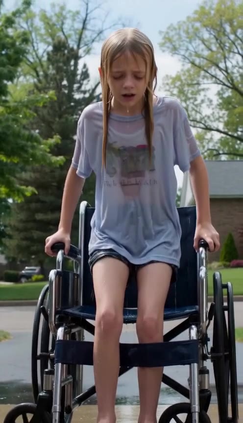 My Wife Sprayed My Paralyzed Daughter with a Hose, Revealing a Shocking Secret