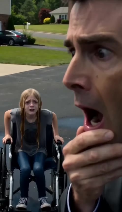 My Wife Sprayed My Paralyzed Daughter with a Hose, but Her Cruel Act Revealed a Shocking Truth