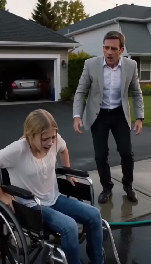 My Wife Sprayed My Paralyzed Daughter With Water, Exposing A Shocking Family Secret