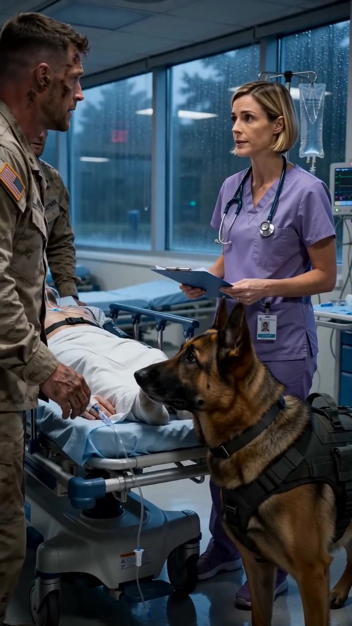 A Wounded Soldier’s Loyal K9 Leads A Grieving Nurse To A Shocking Family Secret