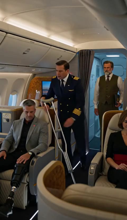 A Wounded Veteran Was Mocked by a Snobby Flight Attendant—Until the Airline Owner Stepped In